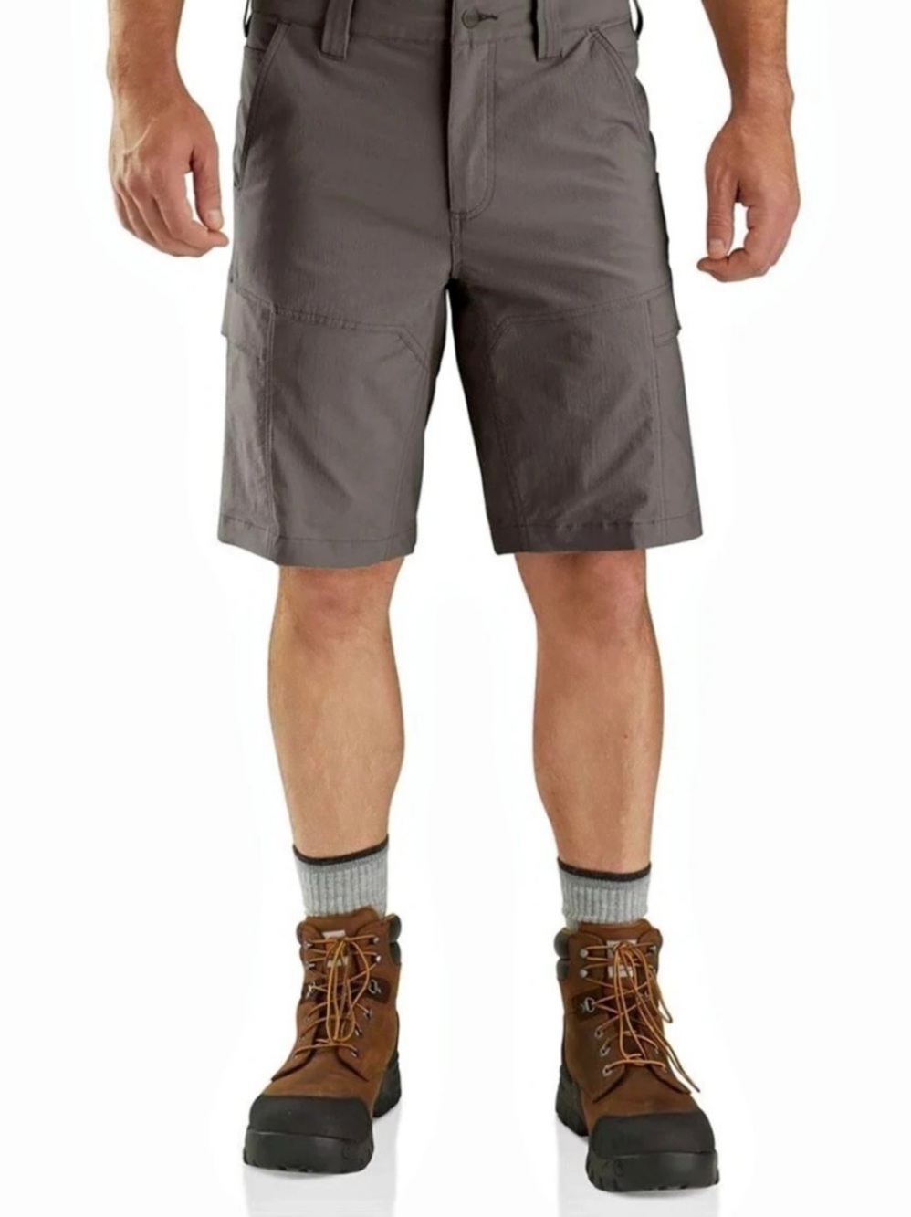 NWOT Carhartt Force BS3580-M Cargo Work Shorts Mens 40 Gray Ripstop
Relaxed Fit